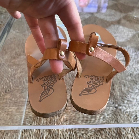 Ancient Greek Sandals Lito Metallic Sandal - 39 - Picture 4 of 7